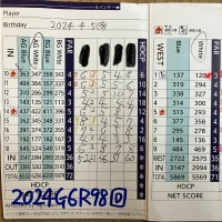 今日のゴルフ挑戦記（462）／東名厚木CC イン（A）→ウエスト