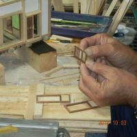 木工を楽しむ　古民家模型作り-庄屋さんの母屋作り-3
