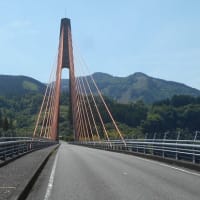 通潤橋と鮎の瀬大橋