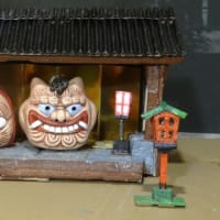 お薬師様を発泡で彫る