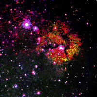 散裂星雲　M20　NGC6514