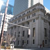 ２月の日本橋：室町ちばぎん三井ビルディング前から日本銀行本店本館前へ　ＰＡＲＴ２