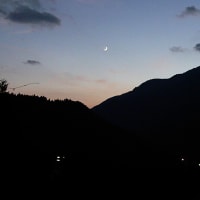 令和6年8月7日月夜と星空と