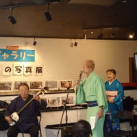 よろっtoローサで新潟浅野会三味線民謡ライブ！布団も敷けば笛も吹く！