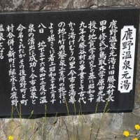鳥取県鹿野温泉。