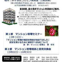 先ほどのご案内チラシに大きな間違いがありました。お詫びして訂正します。