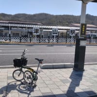 勝山～津山駅、姫新線に沿って！