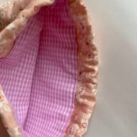 作品紹介　2、切替ありマチあり可愛いコップ袋