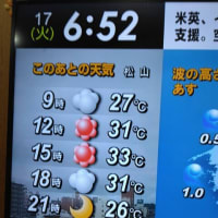 6月17日（火）の気温