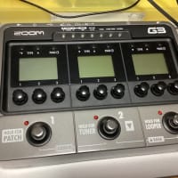 Zoom の元祖G3マルチエフェクターが良い