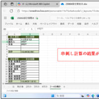 無料Web版Excelを少し検証してみました