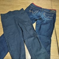 EDWINのジーンズから、あおりポケットがま口バッグ制作しまーす＼(^o^)／