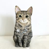 キジトラ猫ちゃんのスマホ財布バッグ♪
