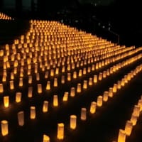 世界平和への祈り～増上寺 和紙キャンドルナイト～