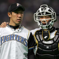 日ハム対オリックス　チョビがんばれ～