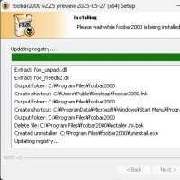 foobar2000 v2.25 preview 2025-05-27 がリリースされました。