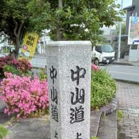 中山道歩き旅　残っている区間（変則コース）に挑戦してきました。【その１】