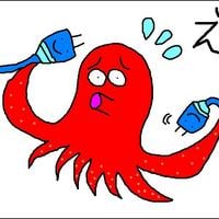 たこ足配線 イラストマウス絵 ヘンな絵ブログ