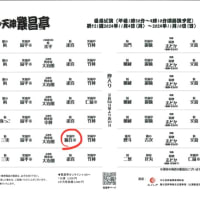 11/9繁昌亭昼席です
