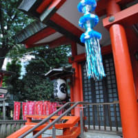 朝の散歩　板橋熊野神社に茅の輪　　　20