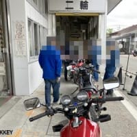 2025年CB750Fのユーザー車検３