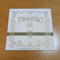 ヴァイオリンの点検中に弦が吹っ飛ぶ