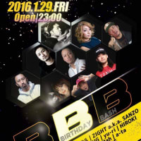 1/29(金)渋谷Glad - BBB -K-BOOGIE BIRTH DAY PARTY!!!!-  出演　