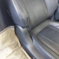 インプレッサのレザーシートリペア
