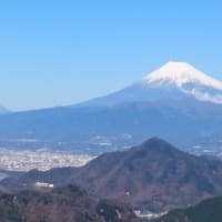 2017年　元旦の富士山