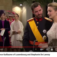 ルクセンブルグ皇太子結婚式　メモ