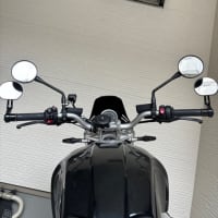 【単車・バイク】バーエンドミラー