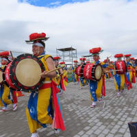 東北絆まつりその１　竿燈とさんさ踊り