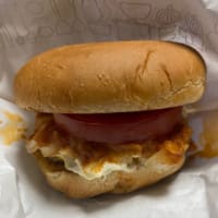夕飯はモスバーガー♫