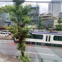 王子からさくらトラムに乗って早稲田まで