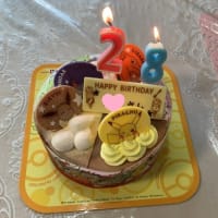 29才の誕生日は、肉（にく）のケーキ？！