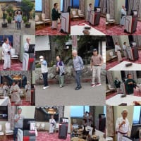 　　　地域の老人会の、一泊二日　の、楽しいバス旅行　です。