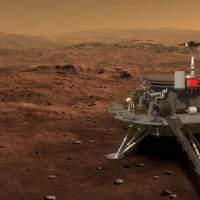 中国の探査車「祝融号」火星着陸に成功