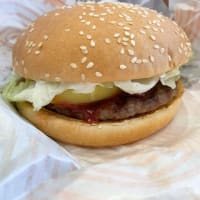 初バーキンでイートイン