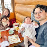 2025年3月4月　カフェ&バナナウインズでのお祝い写真🎉