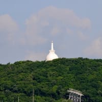 2025.06.20(金)AM06:47の藻岩山・平和祈念塔・手稲山・三角山・円山