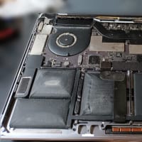 MacBookPro2017 15インチのバッテリー交換に挑戦。