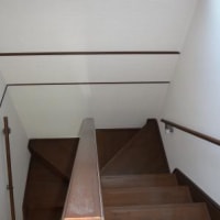 室内階段手摺りと浴室手摺り取付工事