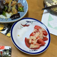 なす、ピーマン、豚肉の味噌炒め