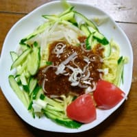 6/26　ひるごはん　ジャージャー麵
