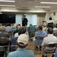 旭警察署生活安全課 北自治会防犯講演会（７月３日）