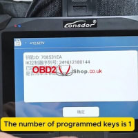 Lonsdor K518 PRO で2024年式 BYD Qin L スマートキーをプログラム OK