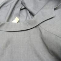 スーツ（ダーバン製）汗による黄変しみ　水洗い（ウエットクリーニング）・全体漂白・しみ抜き・色掛け（色修正・染色補正・染直し）ウール素材