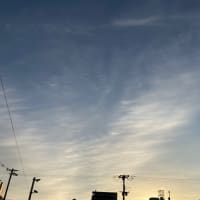 朝の空