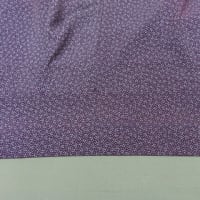 絽江戸小紋単衣（作家物）　汗による全体ヤケ　水洗い・しみ抜き・色掛け（色修正・染色補正・染直し・部分染・地直し・ヤケ直し）正絹素材