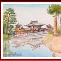 2025年、前半期の描いた水彩画　